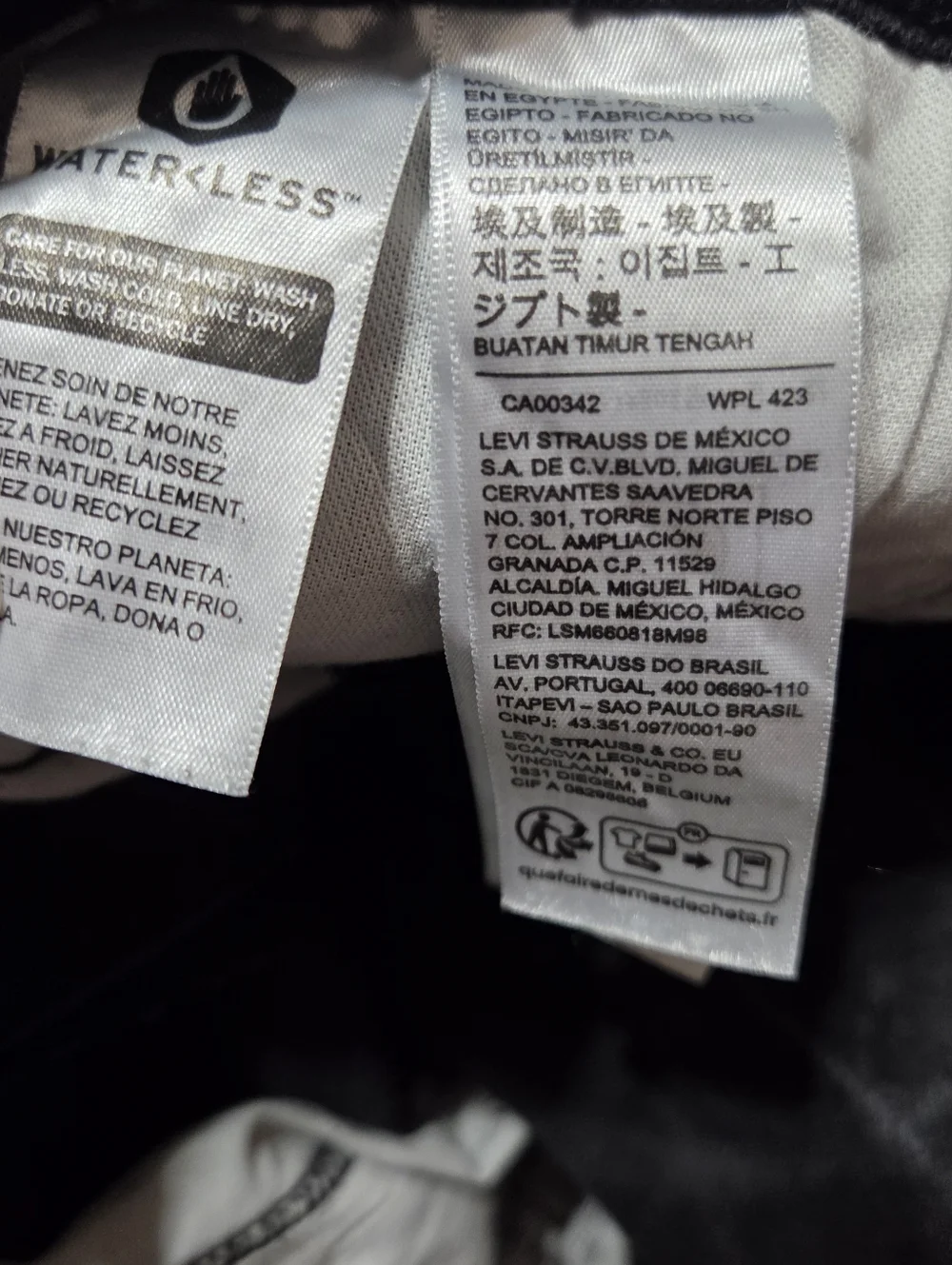 Levi's 541 Black Mens Straight Jeans Size 38x30‎ Cotton Elastine Casual Street